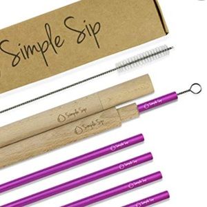 Simple Sip Metal Straws